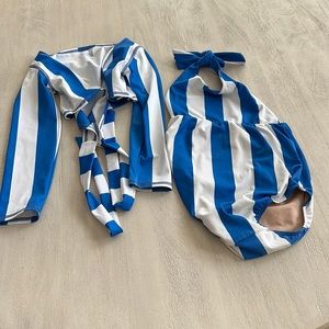 Kortni Jean Rash Guard and One Piece